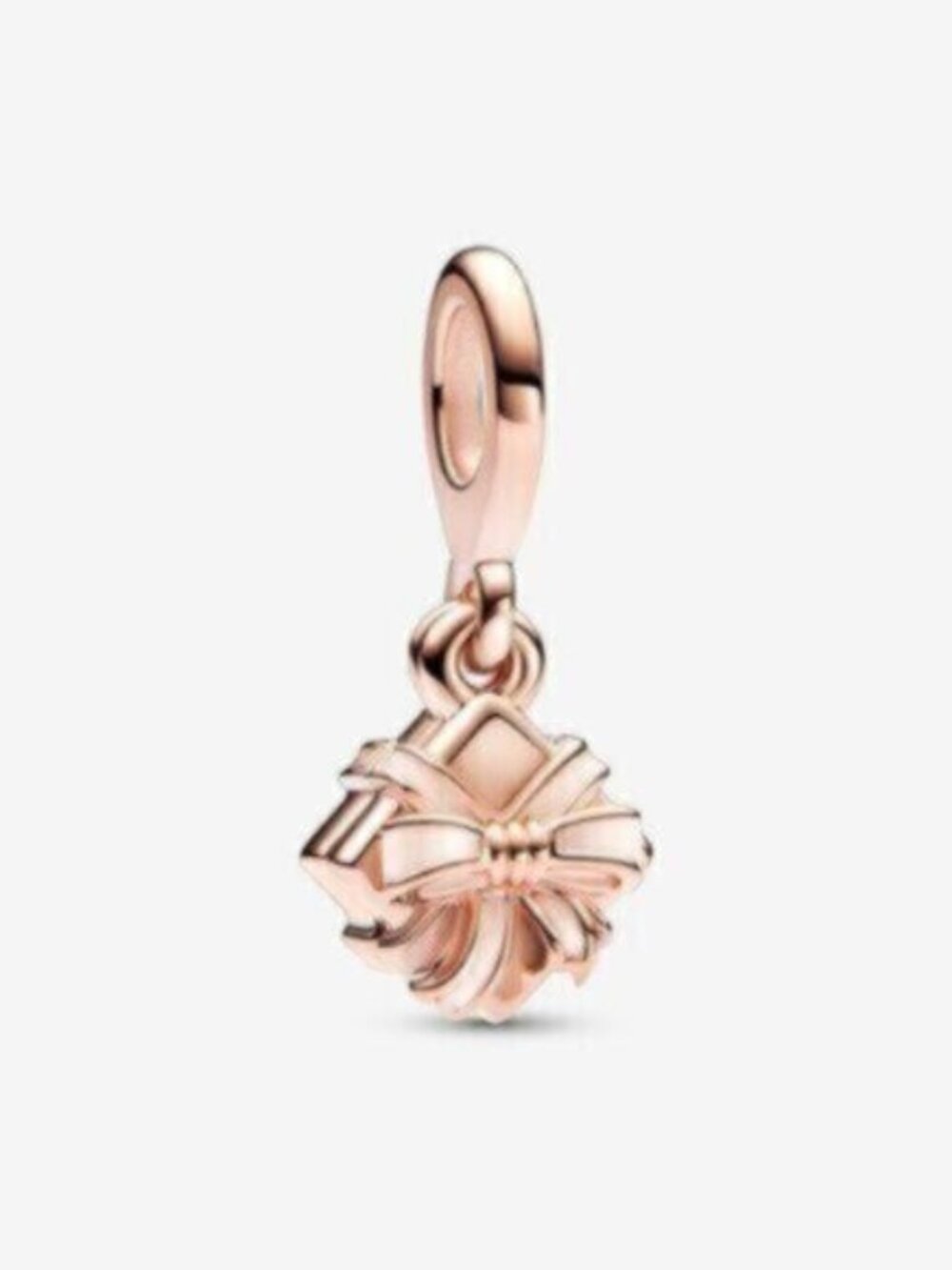 Pandora Rose Gold Gift Bow Dangle Charm
